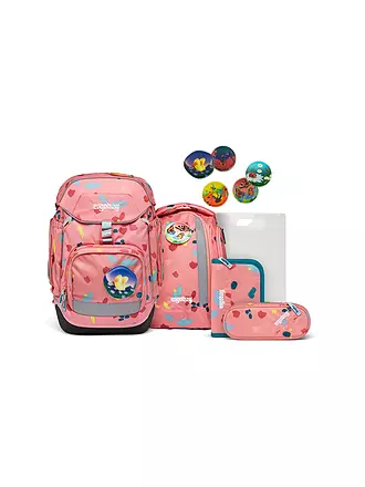 ERGOBAG | Ensemble de cartables 6 pièces PACK - Sternzauberbär | koralle